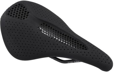 AMZLORD 3D-gedruckter ultraleichter Fahrradsattel, atmungsaktives Mountainbike-Kissen, Stoßdämpfung for Männer und Frauen, Langstreckenradfahren