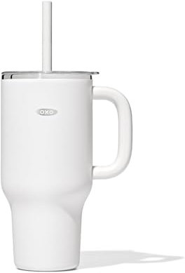 OXO Strive - Vaso XL con asa, 32 onzas, cuarzo