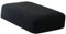 ZZDZW Couverture pour Tabouret De Canapé Élastique,Housses Pouf Repose-Pied Housse Pouf Ottoman Housse Repose Pied Rectangle, Bois Solide Tabouret De Salon Housse De Pouf Rectangulaire (Color : Nero)