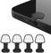 AUZOSL iPhone Dust Plug 4 Pcs - Anti-Lost iPhone Charger Port Protector for for iPhone, iPad, and AirPods