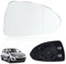 Spiegelglas Ersatz für Opel Corsa D 07.2006-08.2014 Corsa E 09.2014-06.2019 Außenspiegel Glas Beifahrerseite Beheizbar Ersatzspiegelglas Außenspiegel Asphärisch Auto Spiegelglas Rechts