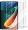 Cadorabo 3x Lámina protectora compatible con Xiaomi Pad 6 en TRANSPARENCIA ELEVADA - 3x Vidrio protector de pantalla templado (Tempered) en dureza 9H con compatibilidad táctil 3D
