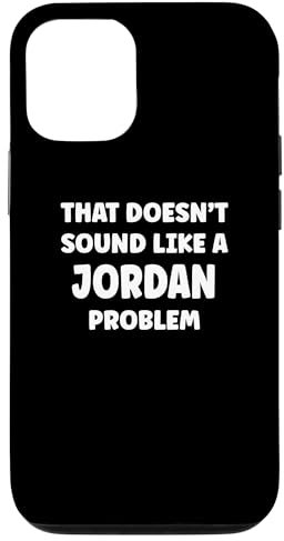 JORDAN Personalized Custom Boys JORDAN Name Case for iPhone 14 Pro