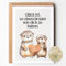 loulala® Otter Geburtstagskarte (Glück ist so einen Bruder zu haben)