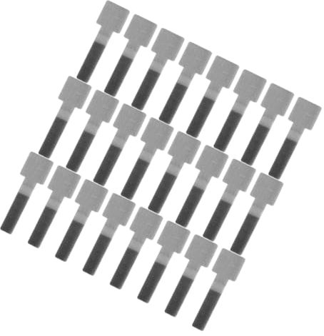 HOMSFOU 50pcs Straps Cable Ties Cord Labels for Electronics Wire Labels Electrical