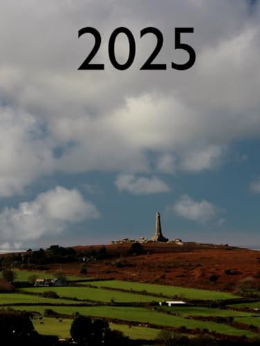 2025 Diary: View of Carn Brea, Cornwall