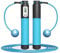 Senshuomy Skipping Rope with Counter,Digital Speed Jump Rope,LCD Display, 3 Display Modes,For Kids Adults Fitness, Adjustable Rope, Weighted & Non-slip Handle for Fitness(Blue)