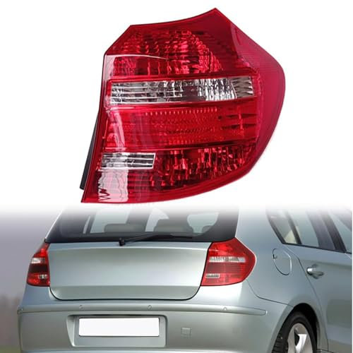 LGDONGFC Auto Rückleuchten für BMW 1 Series Hatchback E87 2004-2007 2008 2009 2010 2011, Auto Rücklicht Montage Links Rechts Rückleuchte Bremslicht Blinker Ersetzen Zubehör,Right