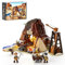 FUNWHOLE Goldmine Bauset mit Beleuchtung – 658 Bausteine Western Mining Camp mit funktionierendem Lorenwagen, Dynamit, doppelseitigen Minifiguren & Tunneln – Wildwest Set für Erwachsene & Jugendliche