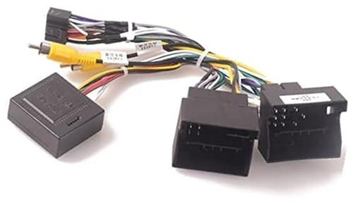 Autoradio-Kabeladapter, MKVAXR Auto Radio Stereo Kabelbaum Kabel Adapter Android Quadlock, for VW, for Golf, MK5 MK6 MK7, for Skoda, for Octavia, Fabia, for Seat,
