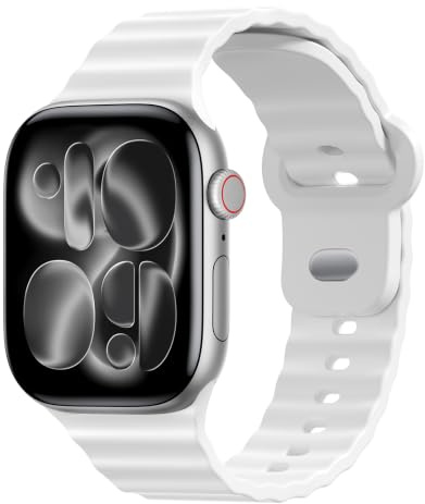 Correas Reloj Deportiva para Correa Apple Watch 40mm 42mm 41mm 38mm 44mm 46mm 45mm iWatch Band Mujer Hombre,Bracelet Silicona para Pulsera Apple Watch Series 11 10 9 8 7 6 5 4 SE/3/2 Ultra/3/2 49mm