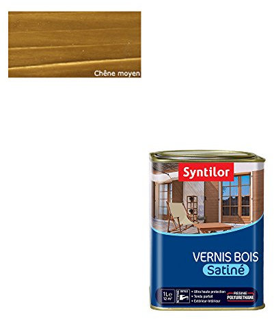 Syntilor - Vernis Bois Chêne Moyen Satiné 1L