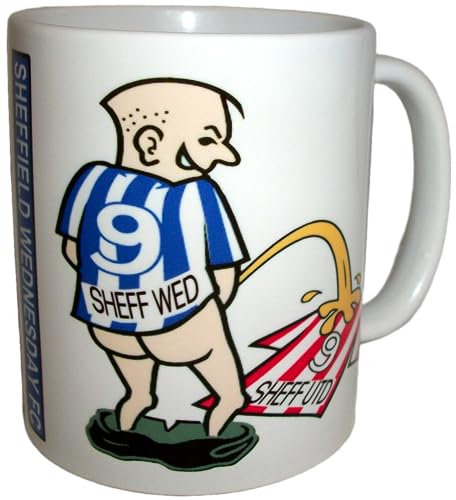 Wee On Funny Football Team Shirt Sheffield Fan Rivalry Tea Coffee Mug (Wednesday (weeing on United))
