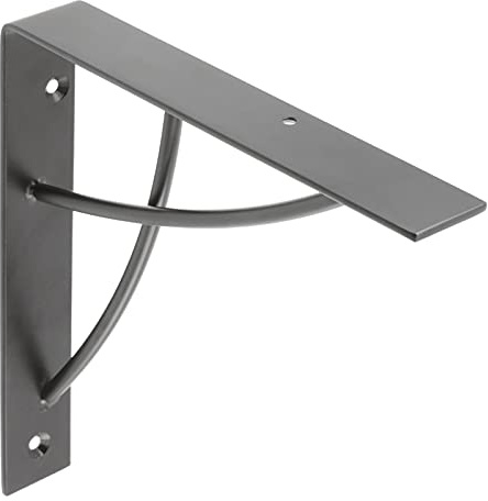Regalkonsole RK10 schwarz Regalwinkel Regalträger Regalstütze Bodenträger