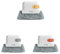 3 Pcs Creative Groove Cleaning Brush,2-in-1-Nutenreinigungswerkzeug,kreative Rillenreinigungsbürste, Magisches Fenster Reinigungsbürste,Schnelle Reinigung Aller Ecken und Lücken