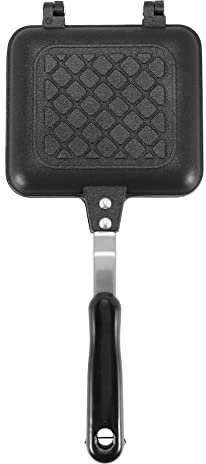 Burden Grilled Sandwich Maker,Bread Toast Breakfast Machine,Hot Sandwich Pan, Aluminum Flip Pan,Kitchen