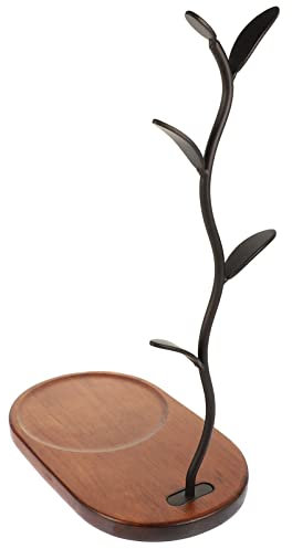 Zerodeko Porta Tazza da caffè Portabicchieri da Appoggio Porta Tazze da tè Portaoggetti in Ferro Arte Stendibiancheria in Metallo Portagioielli Autoportante Portaoggetti per Cucina di Casa