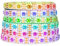 SEZO WS2812B ECO LED Streifen 5M 300LEDs DC5V Einzeln Adressierbaren SMD5050 Individuell 300 Pixel Traumfarbe Programmierbar LED Lichtband Strip Flexible IP65 Wasserdichte Weiß PCB (WS2812E)