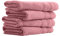 Uncover by Schiesser Handtuch Brooklyn im 4er Set | 100% Baumwolle | Oeko-TEX | Weich, saugstark, schnelltrocknend | 50x100cm | Malve
