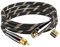 SKW Audiophile Câble en cuivre haute pureté RCA mâle vers XLR femelle, Haute Qualité, Tissage en nylon, OD:8.0mm- 1.5 mètre