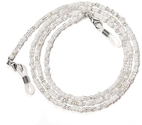 Multifunktions-Brillenband, böhmische farbige Perlen-Brillen-Halskette, Kordel für Frauen, Ketten, Brillenkette, Maske mit Perlen