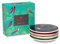 Sara Miller London Lot de 4 Dessous de Verre en céramique dans Un Coffret Cadeau, 10 cm