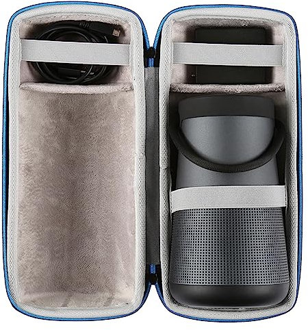 ZLiT Bose SoundLink Revolve Étui de rangement rigide en EVA pour haut-parleur Bluetooth portable Bose SoundLink Revolve (Noir)