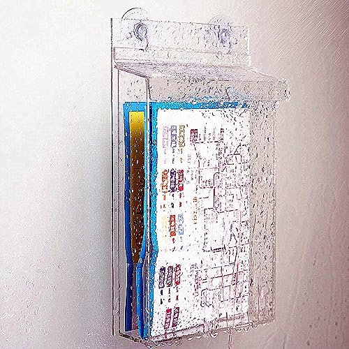 Zinging life Professioneller Flyerhalter für den Außenbereich, 21,6 x 27,9 cm, wasserdichte Flyerbox, Wandhalterung, Literaturbox mit transparentem Deckel (1)