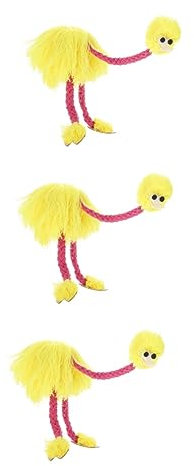 Alipis 3stücke Ostrich Marionette Puppenspielzeug Interaktive Plüschfigur Schnur-Puppe Für Junge Mädchen Fördert Fingerfertigkeit Und Kreativität Für Puppentheater Und Eltern-Junge
