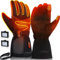 FOFOHOME Beheizbare Handschuhe Herren und Damen Beheizbare Handschuhe Mit 7.4V Wiederaufladbare Batterie, 5 Einstellbarer Temperatur, Ski Heizhandschuhe Für Skifahren, Radfahren, Angeln