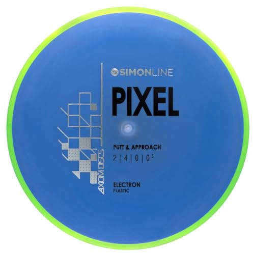 Axiom Discs Electron Pixel (Medium) Simon Lizotte Edition Disc Golf Putter (170-175g / Colors May Vary)