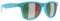 MultiBrands Fanbrille Italien - Italia - Italy – Sonnenbrille – Brille Italia – hellblau - Fan Artikel (1)