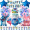 Deluisho Stitch Deko Geburtstag, Lilo und Stitch Geburtstag Party Dekorationen, Luftballons Deko Geburtstag, Stitch Geburtstag Party Ornamente, Geburtstag Banner, Ballongirlanden