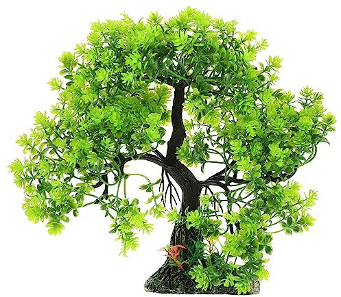 BESPORTBLE décorations artificielles d'aquarium Usine décor d'aquarium Aquariums végétaux artificiels Arbre de réservoir de Poissons Arbre d'aquarium Plante Un Bonsai Accessoires