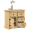 ZEYUAN Sideboard Corona 87x40x76 cm Massivholz Kiefer, Kommode Schlafzimmer, Kommoden & Sideboards, Wohnzimmerschrank, Flur Kommode, Zimmer Möbel - 4005679