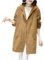 Trench con Cappuccio Donna Giacca a Maniche Lunghe Leggera e Traspirante Antivento Spolverino Primavera Estate Cappotto Softshell Coat Calda con Tasche Autunno Moda