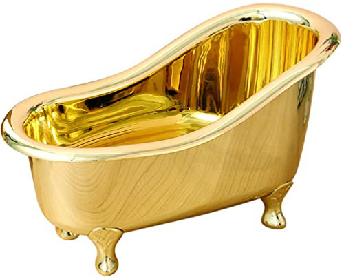 Schmuck-Organizer-Tablett, Mini-Seifenschale for die Badewanne, Seifenhalter for die Badewanne, Make-up-Halter for die Badewanne, Stifthalter in Badewannenform, Schreibtisch-Aufbewahrungsbehälter for