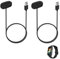 2 Pack USB A Cargador Reloj para Amazfit GTR 2, GTR 2e, GTS 2, GTS 2e, GTS 2 Mini, GTS 4 Mini, Bip 3, Bip 3 Pro, Bip U/U Pro, T-Rex Pro, Cable de Carga, 100 cm, Reloj Inteligente Accesorios