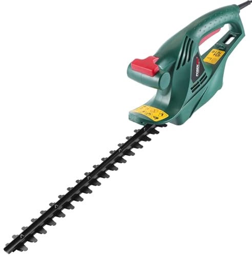 POSENPRO Tagliasiepi Elettrico 450 W, Tagliasiepi Elettrica 230-240 V, Lunghezza Lama 450 mm, Distanza Denti 16 mm, Super Leggero 2,0 kg, Ideale per la Potatura di Siepi e Arbusti