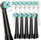 12er IO Aufsteckbürsten Kompatibel mit Oral B iO 3/4/5/6/7/8/9/10, Aufsteckbürsten Kompatibel mit Oral b iO Series Elektrischen Zahnbürstea, IO Zahnbürste Aufsätze(Schwarz&Weiß)