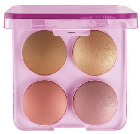 SEPHORA COLLECTION Colorful Face Bronzer, Blush & Highlighter Palette - 02 Medium to Tan -