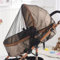 NINESPRING Insektenschutz Kinderwagen, Universal Moskitonetz Kinderwagen, fliegennetz Kinderwagen, Mückennetz für Buggy Schutz vor Wespen & Stechmücken, Reißfest & Waschbar, Schwarz
