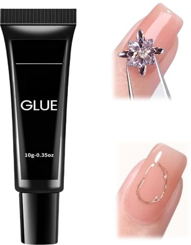3D Sculpture Gel Nail Carving,No Wipe 3D Nail Art Sculpture Gel,3D Nail Gel and Rhinestone Glue Ge/l,Build-Er G/el for Nails,DIY Painting Carved Polish Molding Decoration Manicure,Draw Sculp/ture G/el