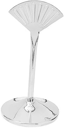 CLISPEED Porta Números Mesa Porta Tarjetas Lugar Acero Inoxidable Decoración Eventos