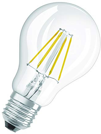 OSRAM LED lamp, Base: E27, Cool White, 4000 K, 12 W, Replacement for 100 W Incandescent Bulb, LED Retrofit Classic A DIM [Energy Efficiency Class A++]
