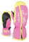Level Dudy Handschuhe für Mädchen M Pink (mitt hot pink)