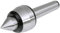 vidaXL Zentrierspitze MT3 Mitlaufende Körnerspitze Rollkörner Körner Spitzen Morsekegel für Drehbank Drehmaschine 60-Grad-Punkt 0,01mm