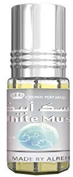 White Musk Al Rehab Parfum 3ml Oil (alkoholfrei, amber, orientalisch, arabisch, oud, misk, moschus, natural perfume, adlerholz, ätherisch, attar scent)