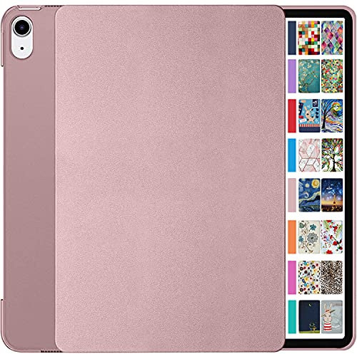 DuraSafe Cases Funda protectora para iPad Pro de 11 pulgadas 1 generación [PRO 11 1st 2018] A1980 A1934 A2013 A1979 Slim Hard Shell - Oro rosa