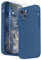SURPHY Silicona Funda Compatible con iPhone 13 Mini, Carcasa iPhone 13 Mini Silicona, Protección Individual para Cada Lente, Fundas Silicona Compatible con iPhone 13 Mini 5.4 Pulgadas (Azul Polar)